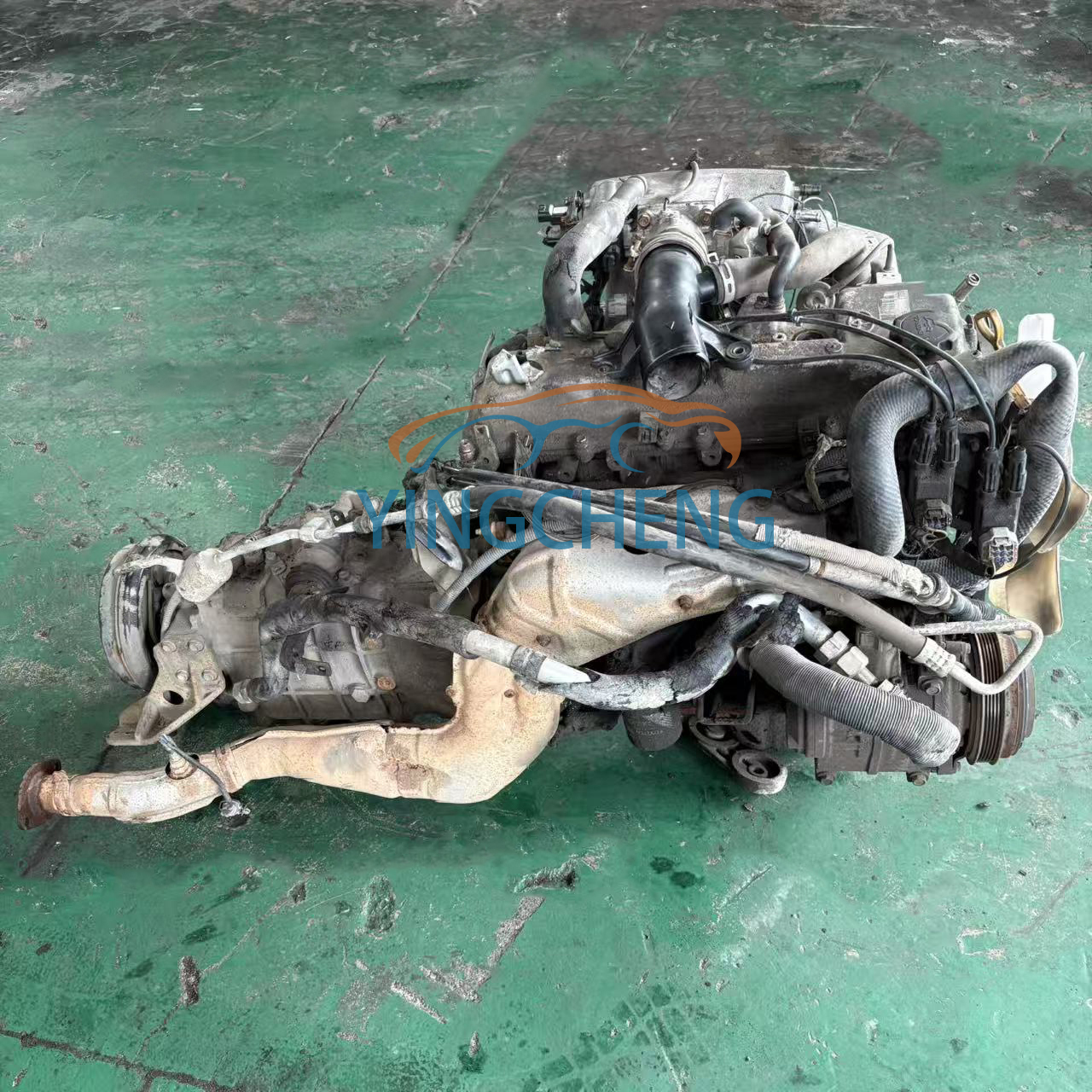 Original Used Engine Medium-Sized Bus 3RZ Gasoline Complete Engine for Toyota Coster